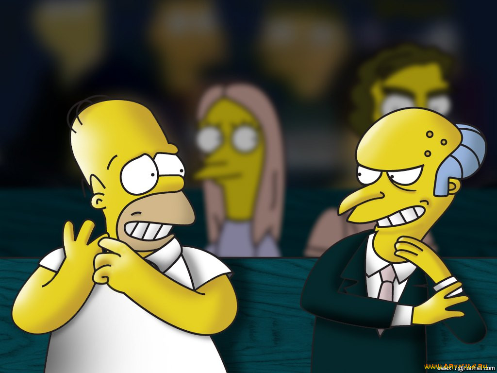 , the, simpsons